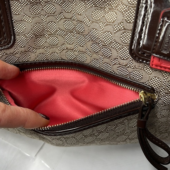 Coach Oxford Poppy 25047 Crossbody Satchel Bag - New without tags - Picture 15 of 16